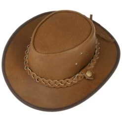 Modeaccessoires Geschäft -Modeaccessoires Geschäft Hooley Lederhut by Scippis hellbraun.43770 1rf175