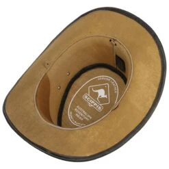 Modeaccessoires Geschäft -Modeaccessoires Geschäft Tombstone Lederhut braun.43775 2rf11